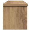 vidaXL Keitti&ouml;telineet Pinottavat 2 kpl Artisan Oak 60x15x16 cm