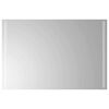 vidaXL LED kylpyhuonemirror L&auml;pin&auml;kyv&auml; 90 x 60 cm karkaistu lasi