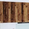 vidaXL Henkarikaappi ovella Vanha puu 40 x 31 x 100 cm Tekninen puu