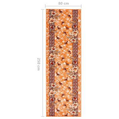 vidaXL Käytävämatto BCF terrakotta 80x250 cm