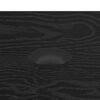 vidaXL Yöpöytäkaappi Musta tammi. 39 x 39 x 47.5 cm Tekninen puu