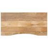 vidaXL P&ouml;yt&auml;levy kaarella 140x60x2,5 cm t&auml;ysi karkea mangopuu