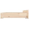 vidaXL Sängynrunko laatikoilla 160x200 cm