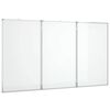 vidaXL Magneettinen taitettava tussitaulu 120x80x1,7 cm cm alumiini