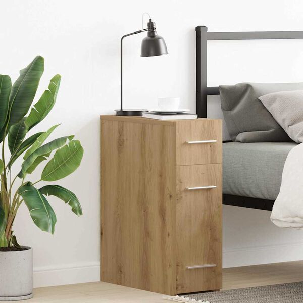 vidaXL Apteekkikaappi artesaani tammi 20 x 45.5 x 60 cm Tekninen puu