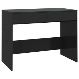 vidaXL Ty&ouml;p&ouml;yt&auml; musta 101x50x76,5 cm tekninen puu