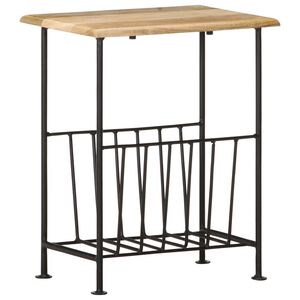 vidaXL Lehtiteline 40x30x50 cm t&auml;ysi mangopuu