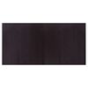 vidaXL Matto suorakaide tummanruskea 100x200 cm bambu