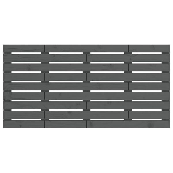 vidaXL S&auml;ngynp&auml;&auml;ty sein&auml;lle harmaa 141x3x63 cm t&auml;ysi m&auml;nty