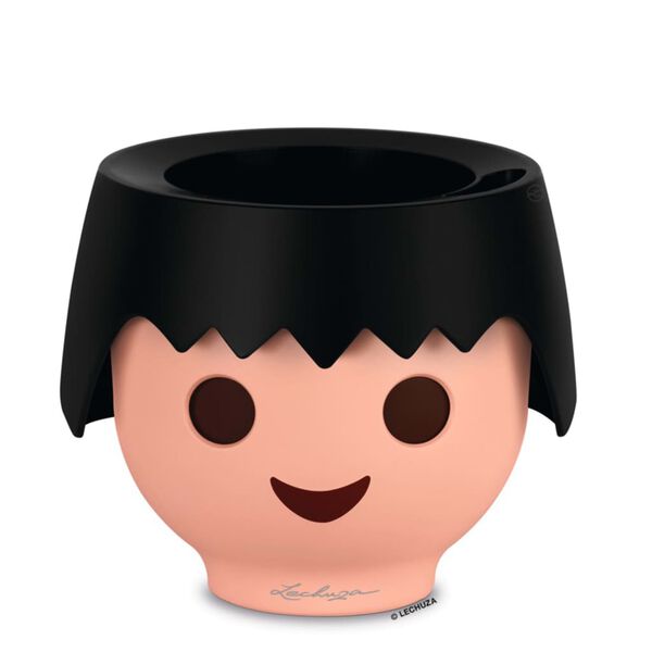 LECHUZA P&ouml;yt&auml;kukkaruukku OJO ALL-IN-ONE korpinmusta