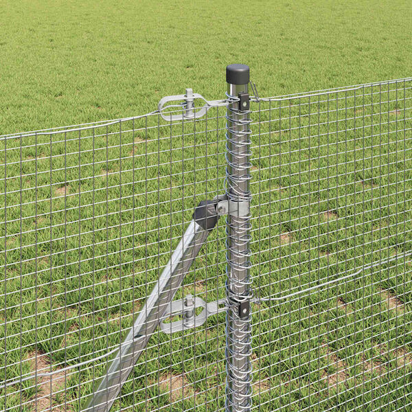 vidaXL Aitalatu Hopea 25 x 0,6 m (16 x 16 mm verkko) Ter&auml;s