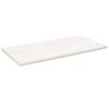 vidaXL P&ouml;yt&auml;levy valkoinen 110x55x2,5 cm t&auml;ysi m&auml;nty suorakaide