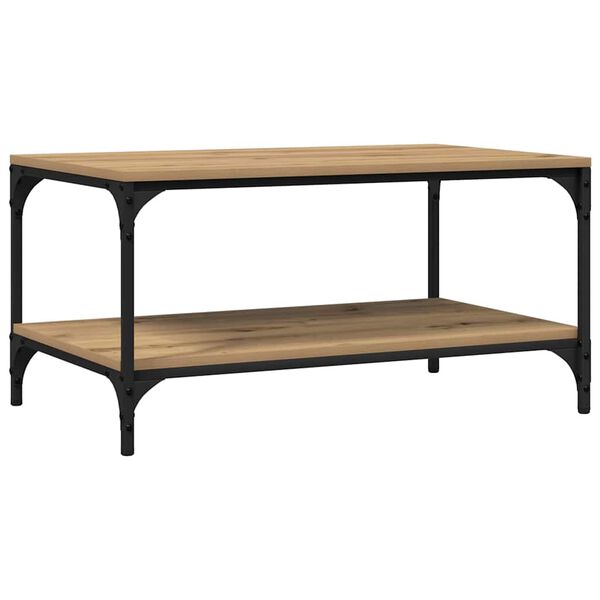 vidaXL Sohvap&ouml;yt&auml; Artisan tammi 81 x 50 x 40 cm Tekninen puu