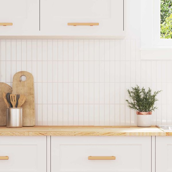 vidaXL Suorakulmainen laatta 50 pcs Valkoinen 29 x 23 x 0,08 cm