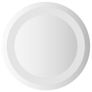 vidaXL LED kylpyhuonemirror peilill&auml; L&auml;pin&auml;kyv&auml; &Oslash; 30 cm karkaistu lasi