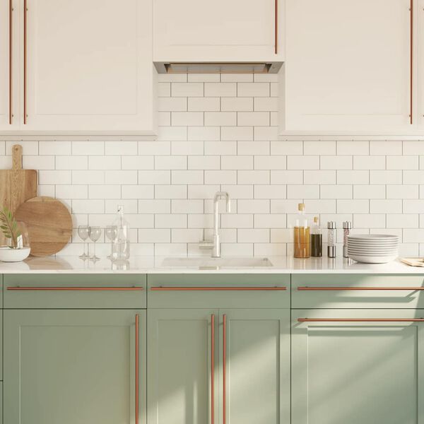 vidaXL Kaapin kahvat 5 kpl pronssi 480 mm ruostumaton teräs