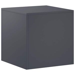 vidaXL Kasviteline Antrasiitti 40 x 40 x 40 cm Ruostumaton ter&auml;s