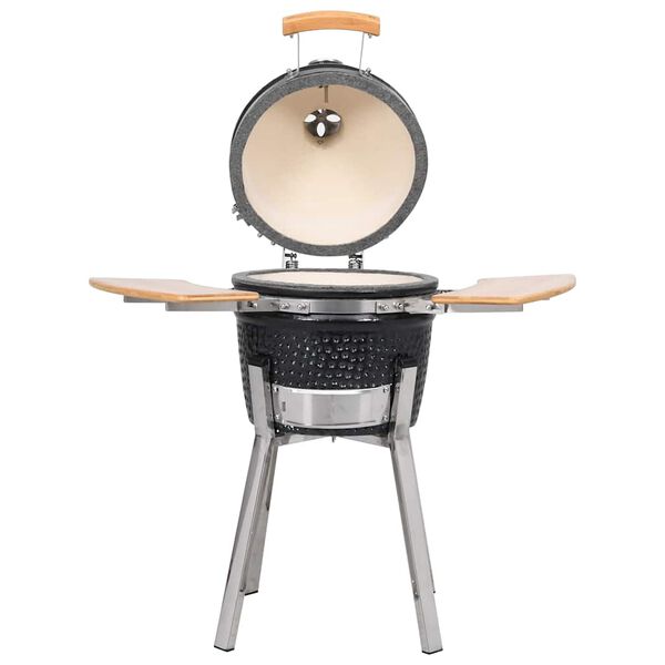 vidaXL Kamado grilli/savustin keramiikka 33 cm