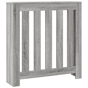 vidaXL L&auml;mp&ouml;patterin suoja harmaa Sonoma 78x20x82 cm tekninen puu