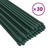 vidaXL Puutarhan kasvituet 30 kpl vihre&auml; 60 cm ter&auml;s
