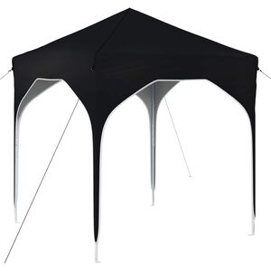 vidaXL Pop-up Juhlateltta 194 x 194 x 245 cm Antrasiitti