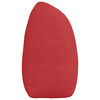 vidaXL Selk&auml;tyyny Punainen 200 x 24 x 50 cm kangas