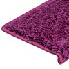 vidaXL Portaiden matot 15 kpl 65x21x4 cm violetti suorakaiteen muotoinen reuna