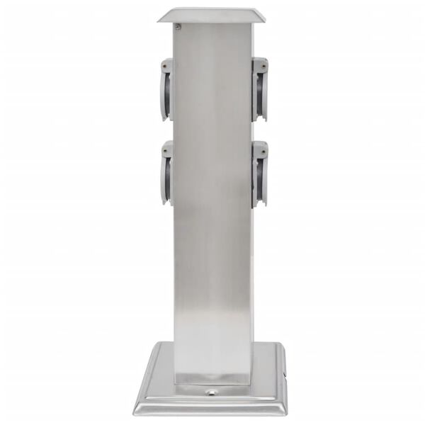 Puutarhan Pistorasiatolppa Ruostumaton Teräs