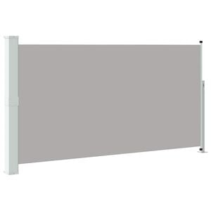 vidaXL Sivumarkiisi terassille 160 x 300 cm Harmaa