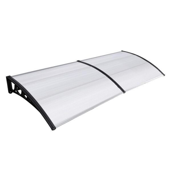 vidaXL Katokset ja Gazebot Hopea Muovi