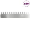 vidaXL Nurmikonreunukset 10 pcs Hopea 103 x 0,05 x 22 cm