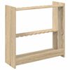 vidaXL Biljardikeppiteline Tekninen puu 60 x 20 x 57 cm Sonoma-tammi