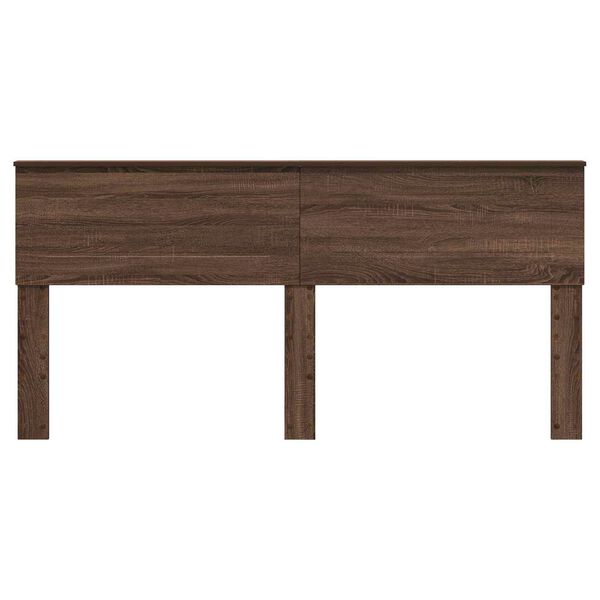 vidaXL P&auml;&auml;tylevy Ruskea tammi 200 cm Tekninen puu