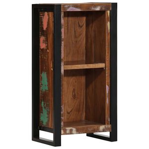 vidaXL Y&ouml;p&ouml;yt&auml;kaappi 40x30x80 cm Massiivipuu kierr&auml;tetty