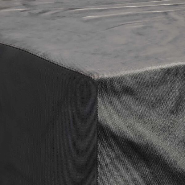 vidaXL Huonekalusuojus Yksiv&auml;rinen Musta 300 x 250 x 100 cm 600D