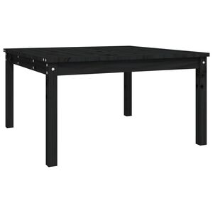 vidaXL Puutarhap&ouml;yt&auml; musta 82,5x82,5x45 cm t&auml;ysi m&auml;nty