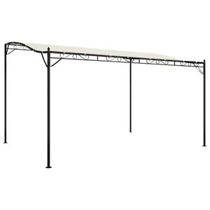 vidaXL Katos kerma 4x3 m 180 g/m&sup2; kangas ja ter&auml;s