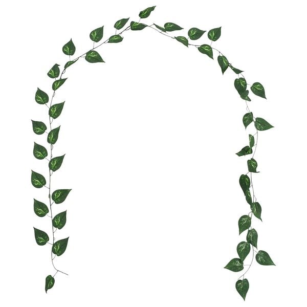 vidaXL V&auml;likatto Pothos 5 pcs Vihre&auml; 300 cm Muovi