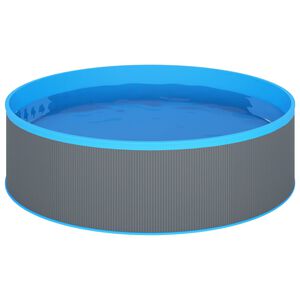 vidaXL Uima-allas 350x90 cm harmaa