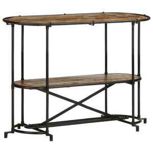 vidaXL Konsolip&ouml;yt&auml; 110x42x76 cm t&auml;ysi kierr&auml;tetty puu