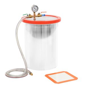 vidaXL Tyhji&ouml;kammio ruostumaton ter&auml;s 22,7 l