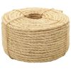 vidaXL K&ouml;ysi 100% Sisal 6 mm 250 m