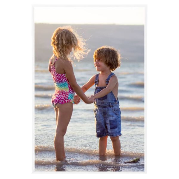 vidaXL Valokuvakehyskollaasi 3 kpl seinälle/pöydälle valk. 21x29,7 cm