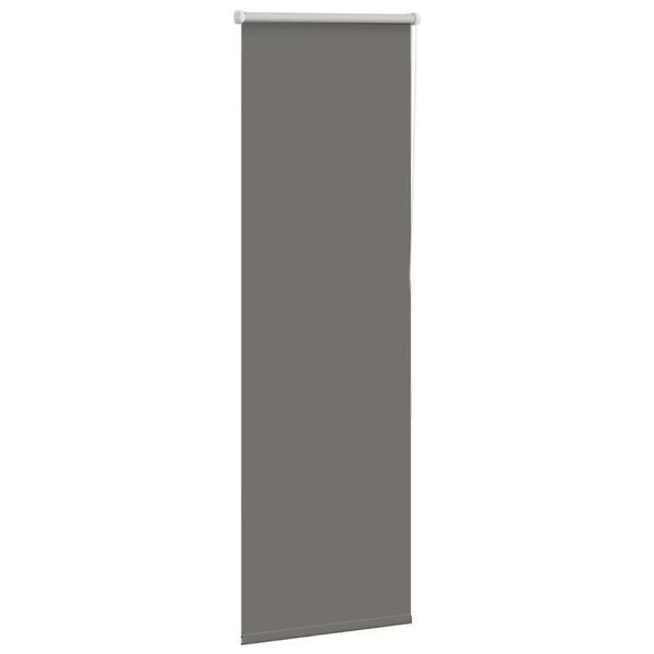 vidaXL Rullaverho Blackout harmaa 50x150 cm Kankaan leveys 45,7 cm