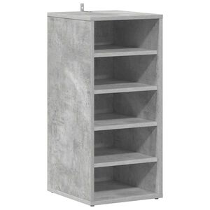 vidaXL Kenk&auml;kaappi betoninharmaa 31,5x35x70 cm tekninen puu