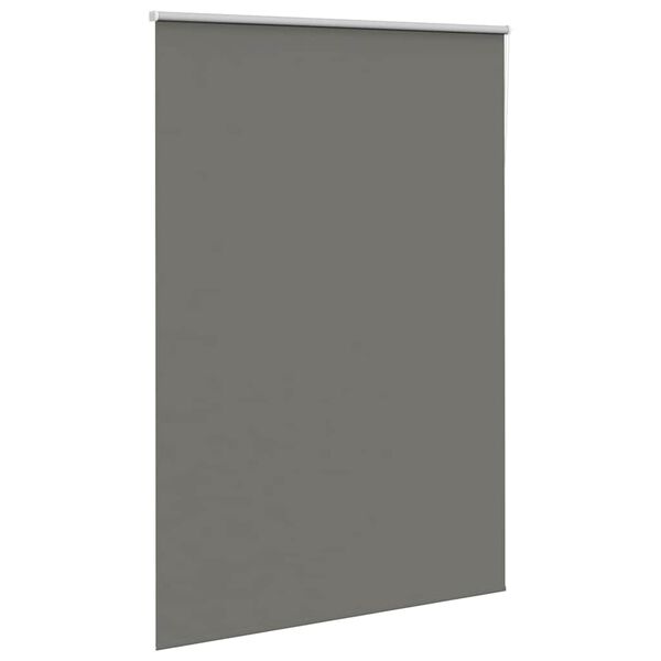 vidaXL Rullaverho Blackout harmaa 160x210 cm Kankaan leveys 156,6 cm