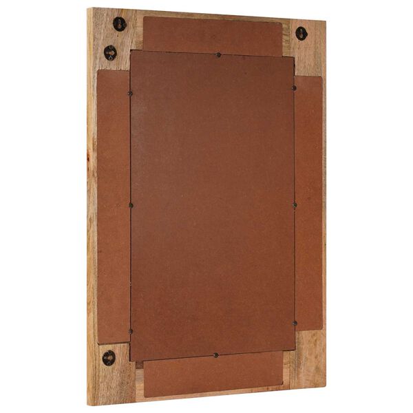 vidaXL Kylpyhuoneen peili s&auml;ilytystilassa Luonnollinen 50 x 70 x 3 cm