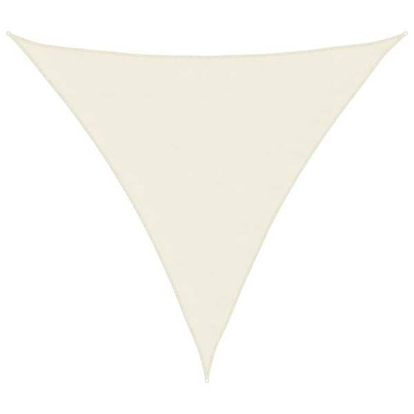 vidaXL Aurinkopurje Oxford-kangas kolmio 4,5x4,5x4,5 m kerma