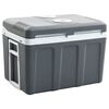 vidaXL Kannettava l&auml;mp&ouml;s&auml;hk&ouml;kylm&auml;laukku 40 l 12 V 230 V E