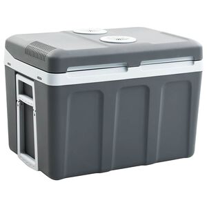 vidaXL Kannettava l&auml;mp&ouml;s&auml;hk&ouml;kylm&auml;laukku 40 l 12 V 230 V E